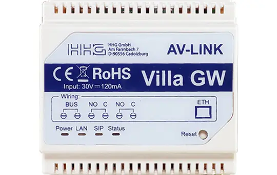 HHG Villa GW AV-Link Gateway WLAN, bis 16 Wohneinheiten
