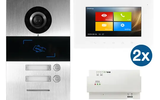 HHG Villa 2-Familien-Set Unterputz