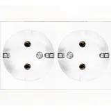 PANASONIC WDTC12052WH-EU1 Doppelsteckdose Plus 55 Standard | reinweß