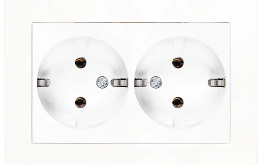 PANASONIC WDTC12052WH-EU1 Doppelsteckdose Plus 55 Standard | reinweß