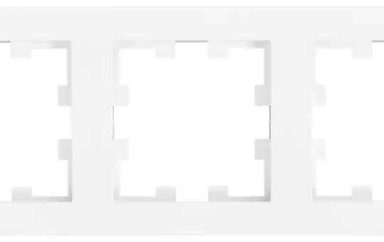 PANASONIC WDTF00032WH-EU1 Abdeckrahmen Plus 55 3-fach | reinweß