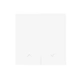 PANASONIC WDTR00221WH-EU1 Wippe Plus 55 1-fach, Symbol "Jalousie" | reinweß