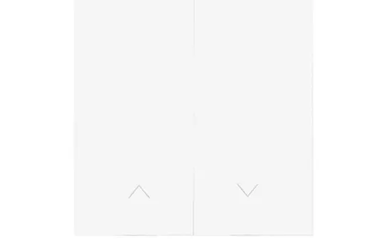 PANASONIC WDTR00221WH-EU1 Wippe Plus 55 1-fach, Symbol "Jalousie" | reinweß