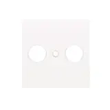 PANASONIC WDTR04601WH-EU1 Antennenabdeckung Plus 55 2-Loch | reinweß