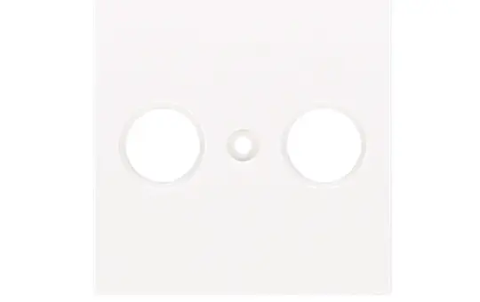 PANASONIC WDTR04601WH-EU1 Antennenabdeckung Plus 55 2-Loch | reinweß