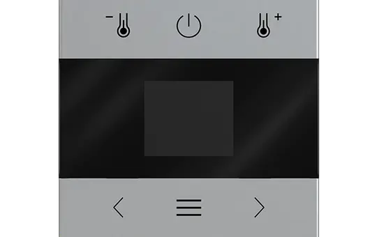 BUSCH-JAEGER 1794 MDRT-83 RTR-Abdeckung Future für RTR mit Display/Bluetooth | aluminium