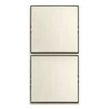 BUSCH-JAEGER 2601/6/2601/6 APJ-522 Wippschalter Balance AP 2x Wippschalter, Aus-und Wechselschaltung | weiß