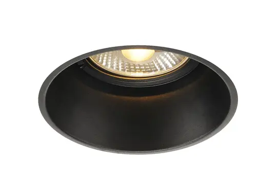 SLV 113170 Einbauleuchte HORN-T QPAR111, rund, 75 W max. | schwarz