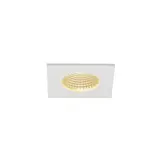 SLV 114431 LED-Einbauleuchte PATTA-I 3000K, eckig, 38°, inkl. Treiber | weiß matt