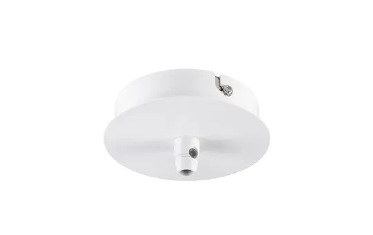 SLV 132601 Deckenrosette FITU 1-fach, rund, inkl. Zugentlastung | weiß