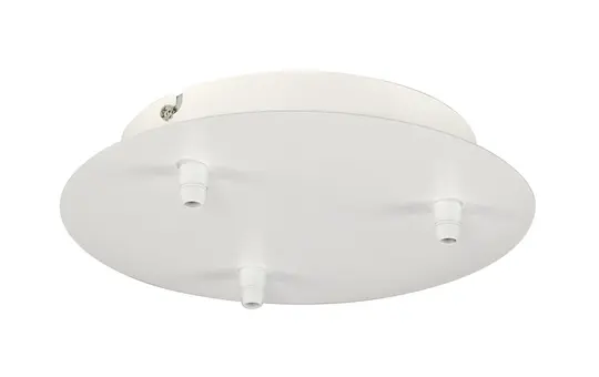 SLV 132611 Deckenrosette FITU 3-fach, rund, inkl. Zugentlastung | weiß