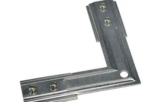 SLV 143152 Stabilisator für HV-Aufbauschiene 1~ SYSTEM Eckverbinder | nickel matt