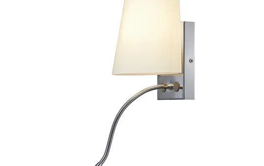 SLV 149452 Wandleuchte COUPA FLEX QT14, 3000K, Glas satiniert, 43 W | chrom