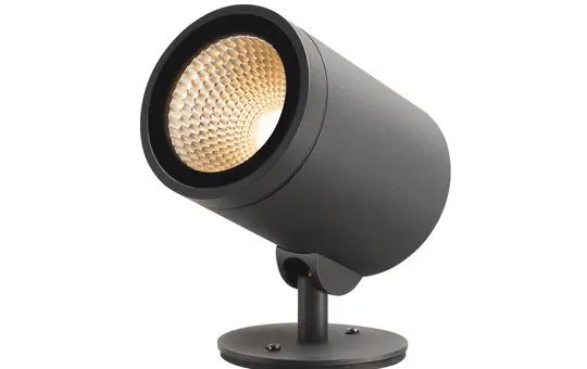 SLV 228555 Outdoor LED-Wege- und Standleuchte HELIA 3000K, rund, 15 W, zur Spießleuchte umrüstbar | anthrazit