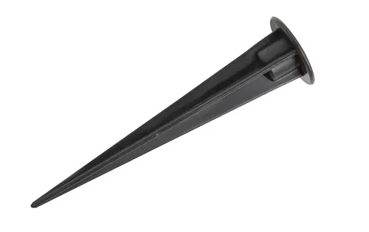 SLV 900011 Erdspieß Kunststoff | schwarz | 17,5 cm