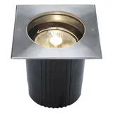SLV 229234 Outdoor Bodeneinbauleuchte DASAR 215 QPAR111, IP67, eckig, max. 75 W | edelstahl