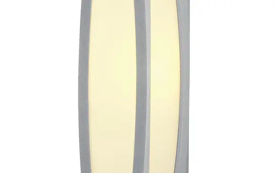 SLV 230044 Outdoor Wandleuchte MERIDIAN BOX TC-(D,H,T,Q)SE, IP54, max. 20 W | silbergrau