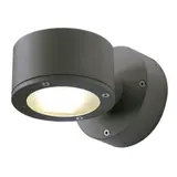 SLV 230355 Outdoor Wandleuchte SITRA 1-fach, TCR-TSE, IP44, max. 9 W | anthrazit