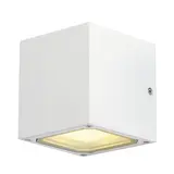 SLV 232531 Outdoor Wandleuchte SITRA CUBE TCR-TSE, IP44, max. 18 W | weiß