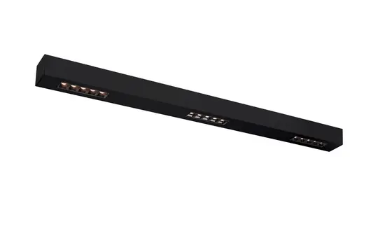 SLV 1000686 Indoor LED-Deckenaufbauleuchte Q-LINE BAP, 3000K | schwarz | 1 m