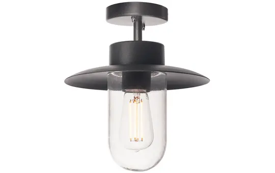 SLV 1000823 Outdoor Deckenleuchte MOLAT E27, max. 60 W, IP44 | anthrazit