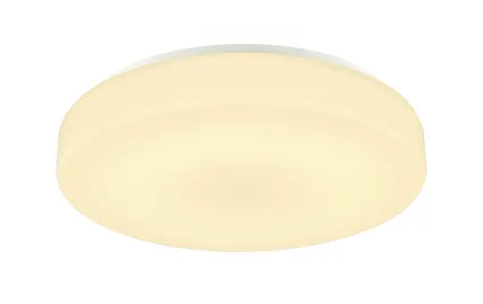 SLV 1002077 Outdoor LED-Wand-/Deckenaufbauleuchte LIPSY DRUM IP44, 3000/4000K | weiß | ⌀ 50 cm