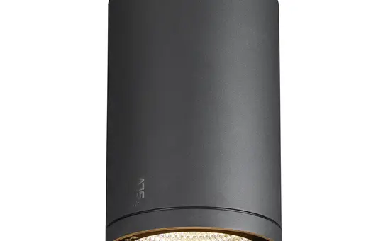 SLV 1003442 Outdoor LED-Deckenaufbauleuchte CCT 3000/4000K | anthrazit | ⌀ 14 cm