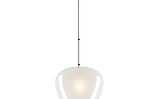 SLV 1007878 Indoor Pendelleuchte PANTILO CONVEX E27, max. 40 W, Pendellänge 150 cm | weiß | ⌀ 40 cm