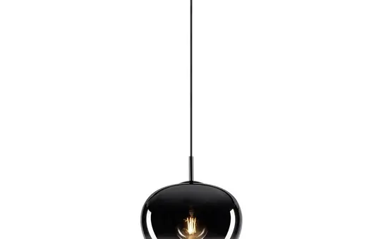 SLV 1003443 Indoor Pendelleuchte PANTILO CONVEX E27, max. 40 W, Pendellänge 250 cm | chrom | ⌀ 29 cm