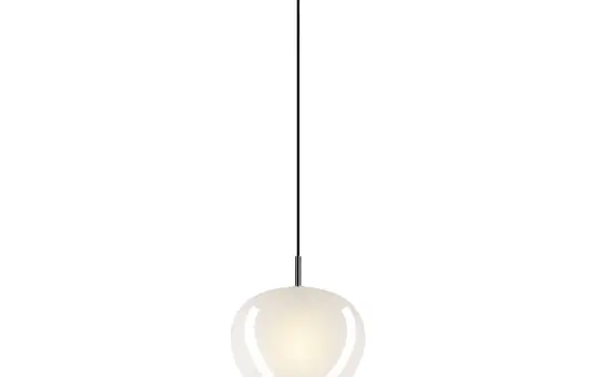 SLV 1007881 Indoor Pendelleuchte PANTILO CONVEX E27, max. 40 W, Pendellänge 250 cm | weiß | ⌀ 29 cm