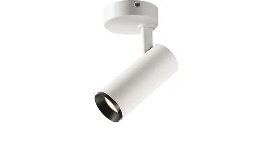 SLV 1004120 NUMINOS SPOT PHASE S LED Deckenaufbauleuchte 4000 K, 60° | weiß/schwarz