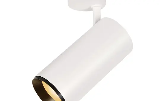 SLV 1006087 NUMINOS SPOT PHASE Deckenaufbauleuchte 36 W, 2700 K, 36° | weiß/schwarz