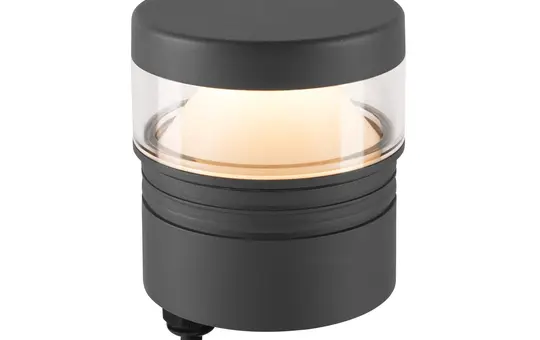 SLV 1007232 Polehead Leuchtenkopf M-POL entblendet, 360°, 10 W, 750lm, 2700K, CRI80 | anthrazit