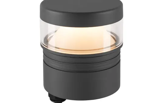 SLV 1007233 Polehead Leuchtenkopf M-POL entblendet, 360°, 10 W, 750lm, 2700K, CRI80, DALI | anthrazit