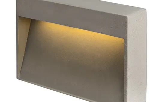 SLV 1006404 Wandaufbauleuchte CONCRETO 8.5 W, 350lm, 3000K | grau