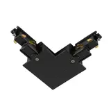 SLV 1006525 S-TRACK Einbau L-Verbinder Erde Außen | schwarz