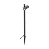 SLV 1007868 Outdoor LED-Stehleuchte HELIA SLIM POLE Single, IP65, 3000K | schwarz