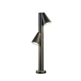 SLV 1008017 Outdoor Stehleuchte T-TUBE POLE GU10, double, Sensor, IP65 | 70 cm