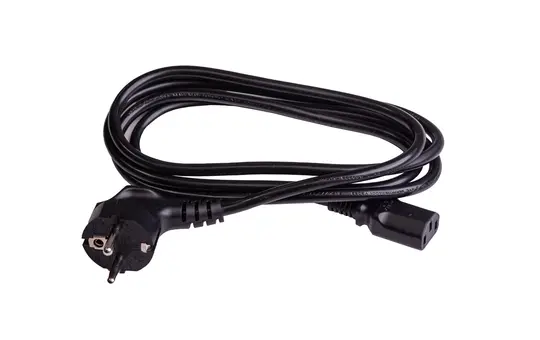 SLV 1008029 Kaltgerätekabel schwarz | 1,8 m