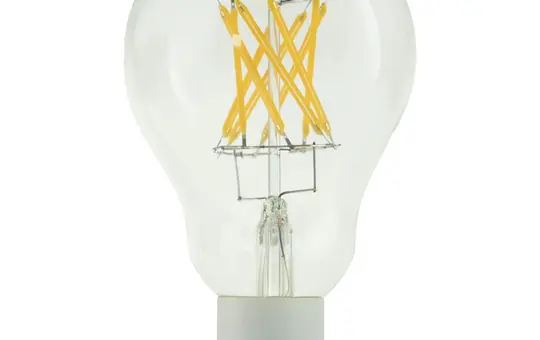 SLV 1008154 LED Crossed Filament A60, GU10, PHASE, 6,5 W, 2200K | transparent