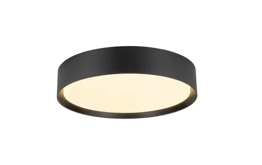 SLV 1008578 Wand- und Deckenaufbauleuchte DECONA rund, 2700/3000K, 18 W, PHASE | schwarz