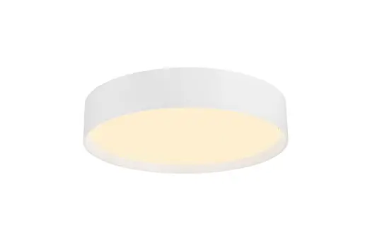 SLV 1008577 Wand- und Deckenaufbauleuchte DECONA rund, 2700/3000K, 18 W, PHASE | weiß