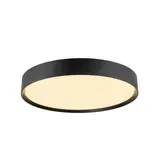 SLV 1008582 Wand- und Deckenaufbauleuchte DECONA rund, 2700/3000K, 23 W, PHASE | schwarz