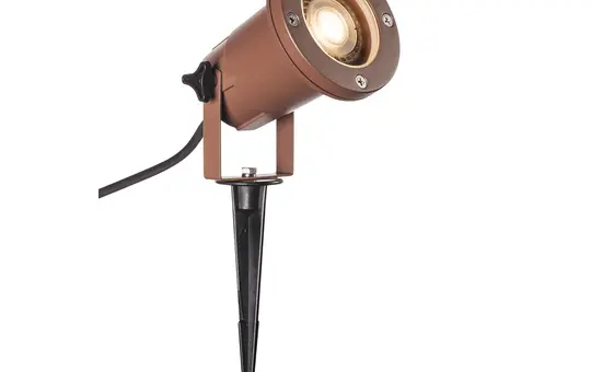SLV 1001964 Outdoor Spießleuchte BIG NAUTILUS QPAR51, IP65, max. 11 W | rost