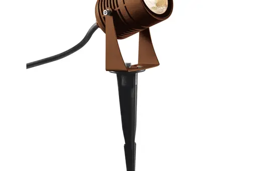 SLV 1002203 Outdoor LED-Erdspießleuchte LED SPIKE IP55, 3000K, 40° | rost