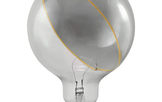 SLV 1008160 LED Illusion Globe 125 slanting top, E27, PHASE, 5 W, 2200K | smokey grey | ⌀ 12,5 cm