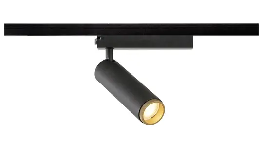 SLV 1008432 PHASE Spot GRIP! M 1~ 2000-3000K, 15 W, Dim-to-Warm, PHASE, 42° | schwarz/gold