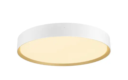 SLV 1008583 Wand- und Deckenaufbauleuchte DECONA rund, 2700/3000K, 23 W, PHASE | weiß/gold