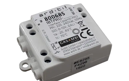 ARDITI I2BTDA Casambi DALI-Schnittstelle Standard