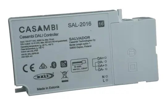 CASAMBI SAL-2016 Salvador Serie 2000 DALI-Gateway 16 DALI Teilnehmer